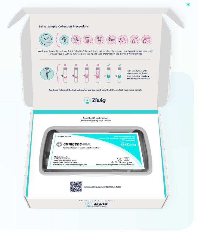 متى يتم وصف فحص اللعاب؟
